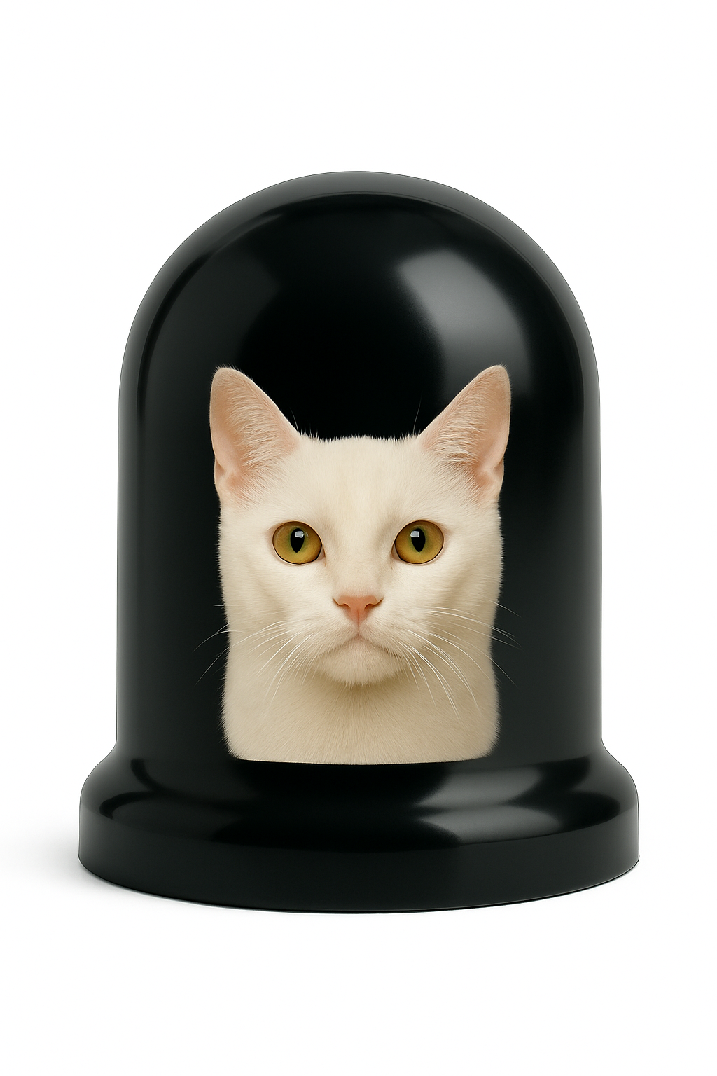 WHITE CAT BALLFRED - 50MM