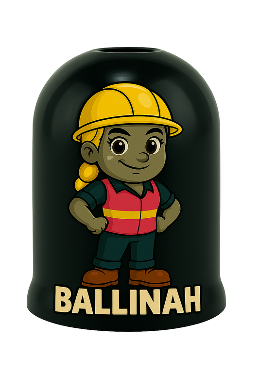 Ballinah - Built for the Worksite Tow Ball Cover (50mm)