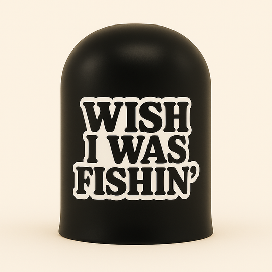 WISH I WAS FISHIN BALLFRED - 50MM