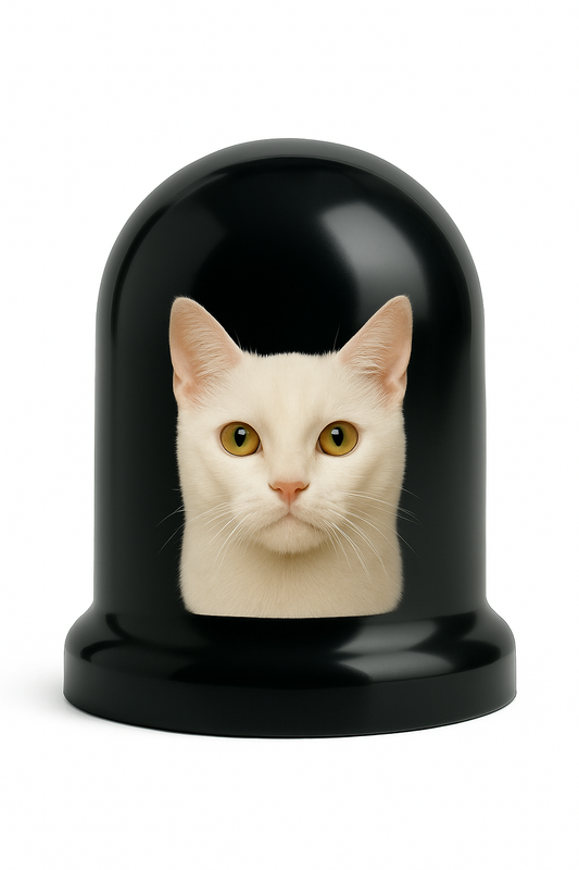 WHITE CAT BALLFRED - 50MM