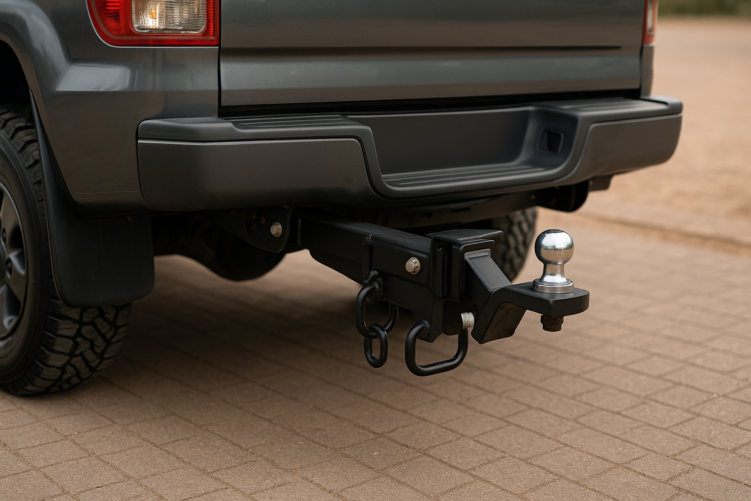 Australian tow ball on car