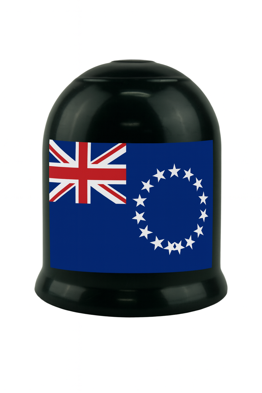Cook Islands Flag Tow Ball Cover – 50mm