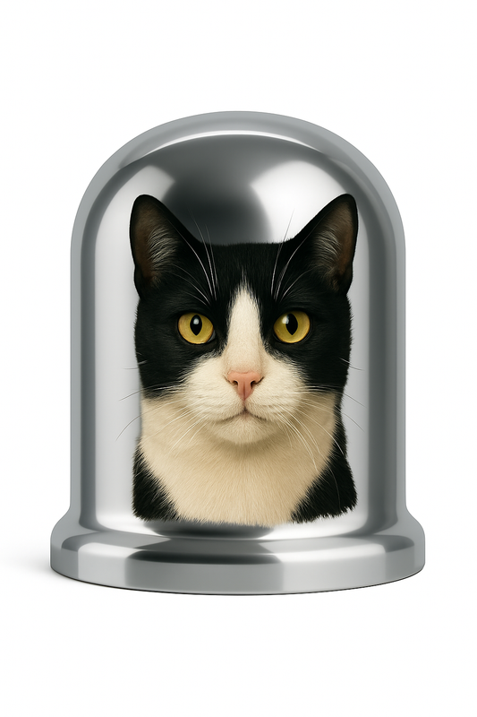 TUXEDO CAT BALLFRED - 50MM