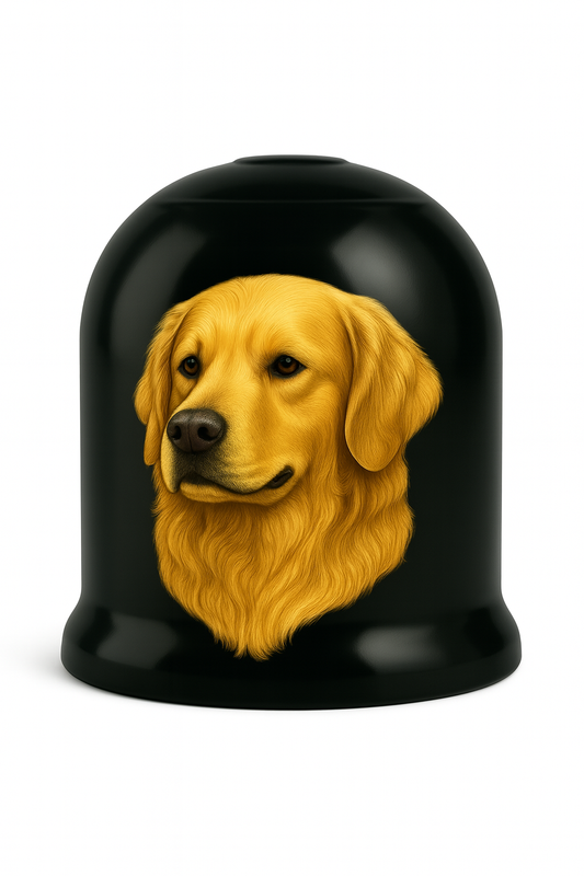 Golden Retriever Tow Ball Cover - 50mm