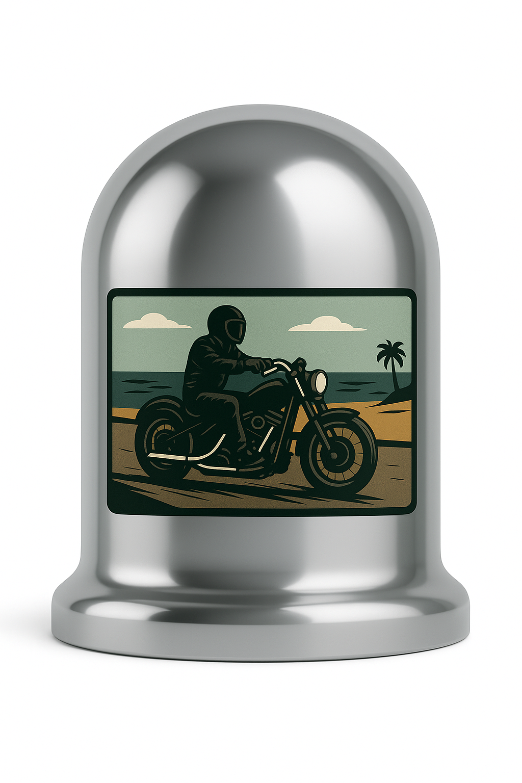 Motorbike Coastal Ride Tow Ball Cover - 50mm