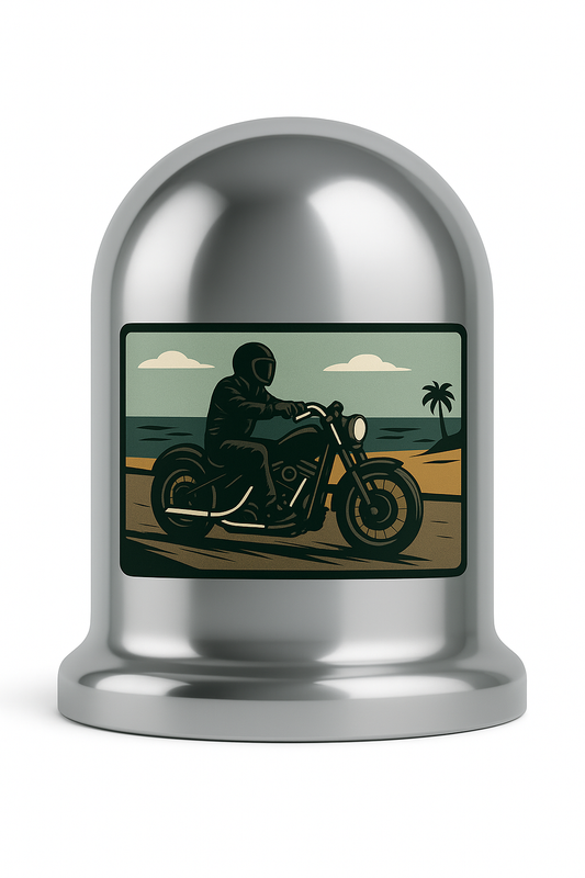 Motorbike Coastal Ride Tow Ball Cover - 50mm